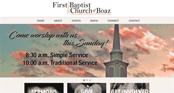 Desktop Screenshot of fbcboaz.org